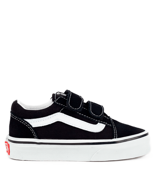 Tênis Vans Kids Old Skool V Black True White