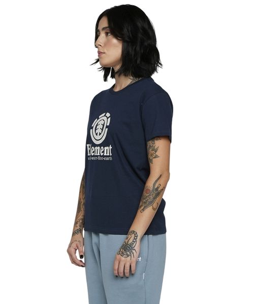 Camiseta Element Vertical - Azul Marinho