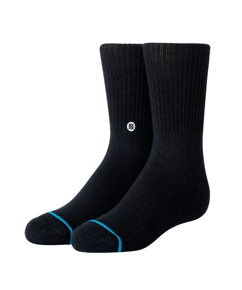 Meia Stance Icon ST KIDS - Black