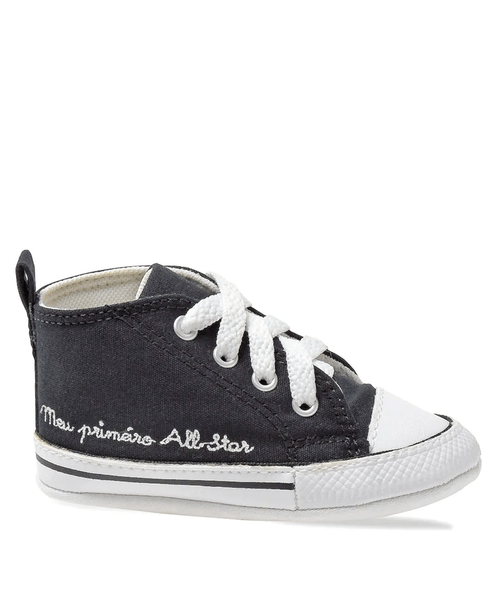 Tênis Converse Chuck Taylor All Star Kids Preto / Branco - Outlet