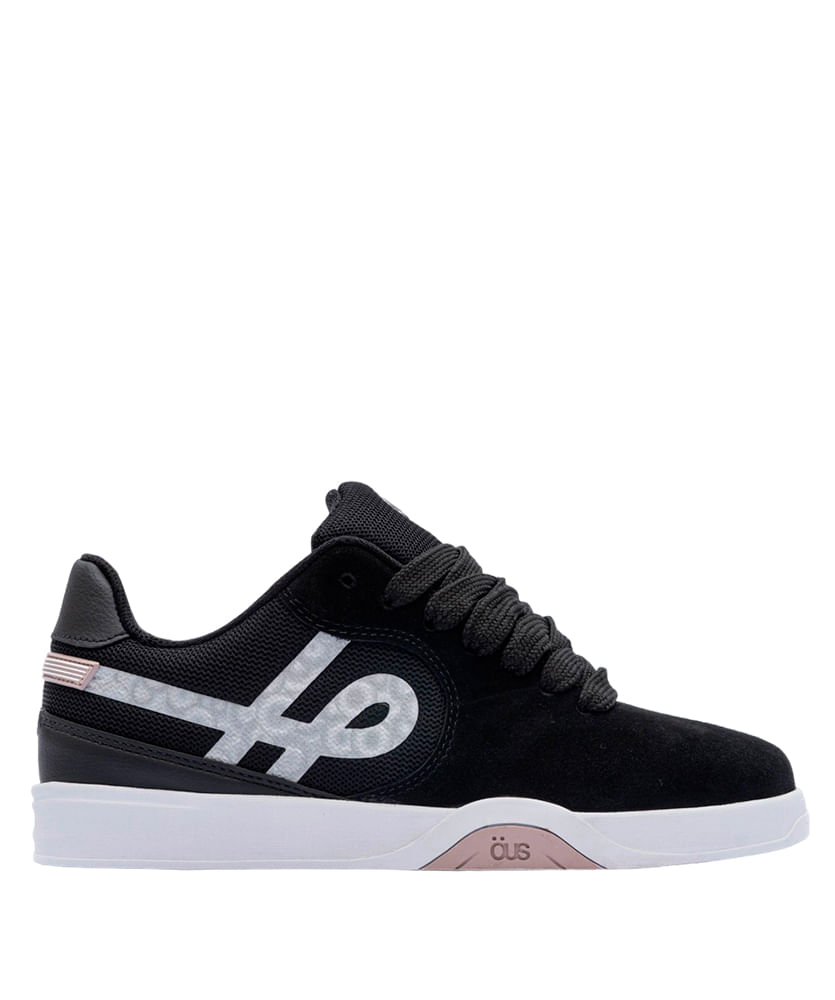 Tenis fashion ous preto e branco