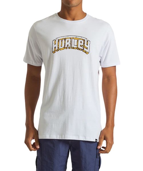 Camiseta Hurley Tiki Branco