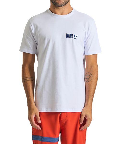 Camiseta Hurley Clash Branco
