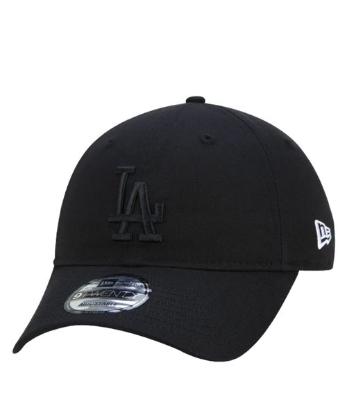 Boné New Era 9Twenty MLB Los Angeles Dodgers Aba Curva Preto