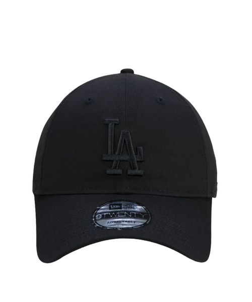 Boné New Era 9Twenty MLB Los Angeles Dodgers Aba Curva Preto