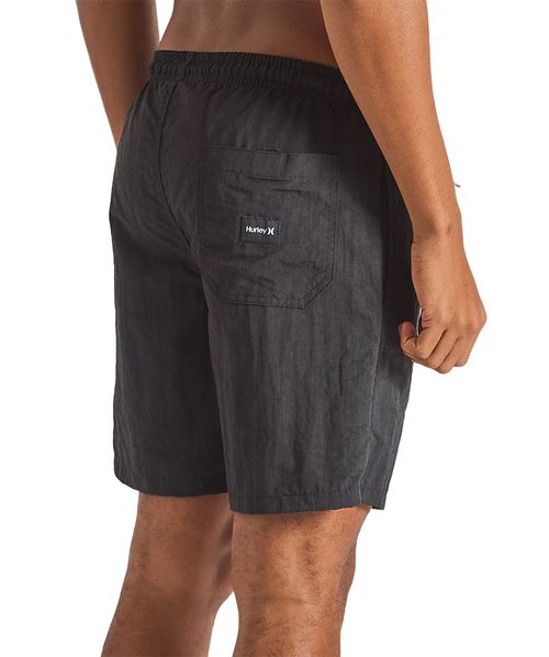 Bermuda com Elástico Hurley Infinity 17'' Preto