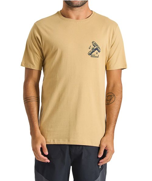 Camiseta Hurley Shop Bege