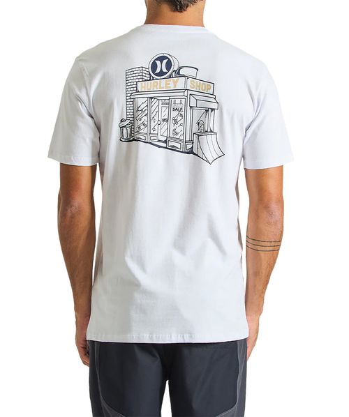 Camiseta Hurley Shop Branco