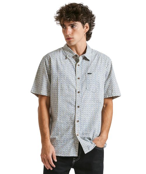 Camisa Volcom Scaler Stone Dirty White