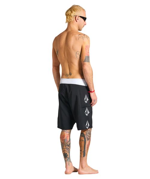 Boardshort Volcom Iconic Stone Preto