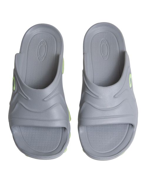 Chinelo Oakley Titan Slide Cinza Claro