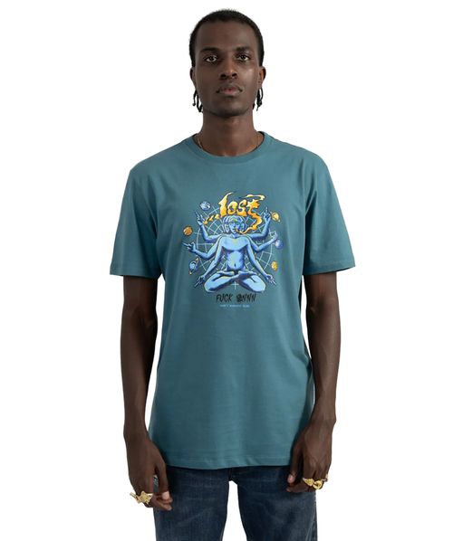 Camiseta Lost Fuck Onnn Azul