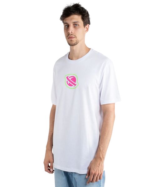 Camiseta Lost Two Colors Branco