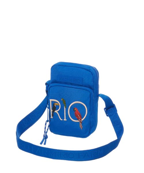 Bolsa Farm Da Gema Rio Azul