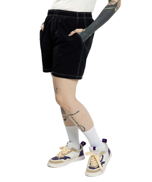 Pool Shorts Baw R Contraste Preto
