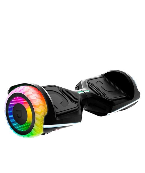 Diciclo Elétrico Hoverboard Drop Raveboard 500w c/ Bluetooth e LED Infinito Preto