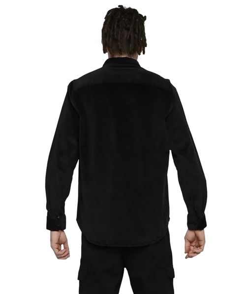 Camisa Manga Longa DC Corduroy Preto