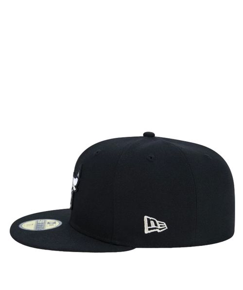 Boné New Era 59Fifty Chicago Bulls Core NBA Preto