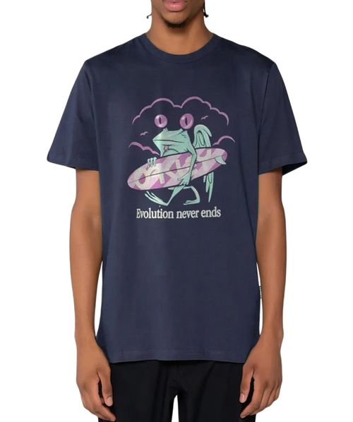 Camiseta Oakley B1B Evolution Tee Azul