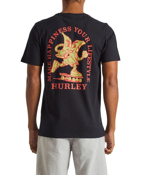 Camiseta Hurley Make Preto