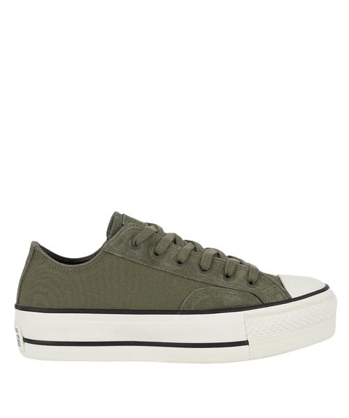 Tênis Converse Chuck Taylor All Star Lift Crafted Colors Verde Musgo