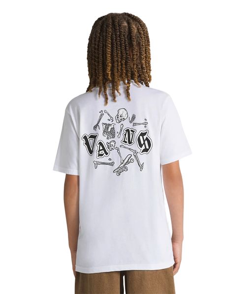 Camiseta Vans Infantil Shatered SS White