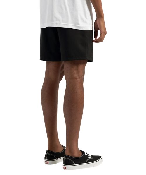 Shorts De Elástico Lost Basic Preto