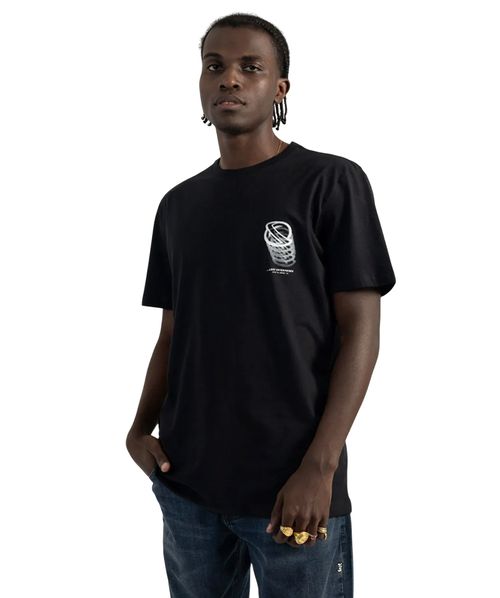 Camiseta Lost Saturn UV Preto