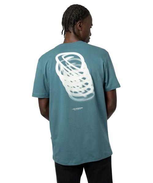 Camiseta Lost Saturn UV Azul Hossegor