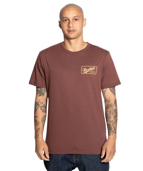 Camiseta DC The Classic Bordo