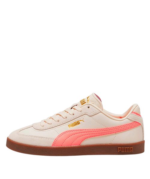Tênis Puma Club II Era Alpine Snow Fluro Peach