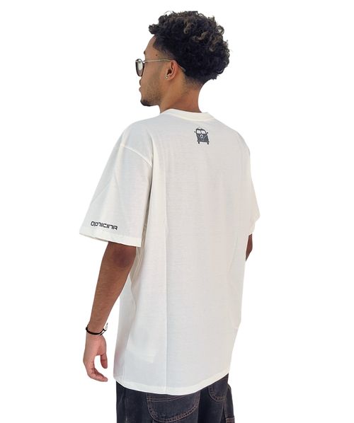 Camiseta Element x Ophicina Mini Tape Off White