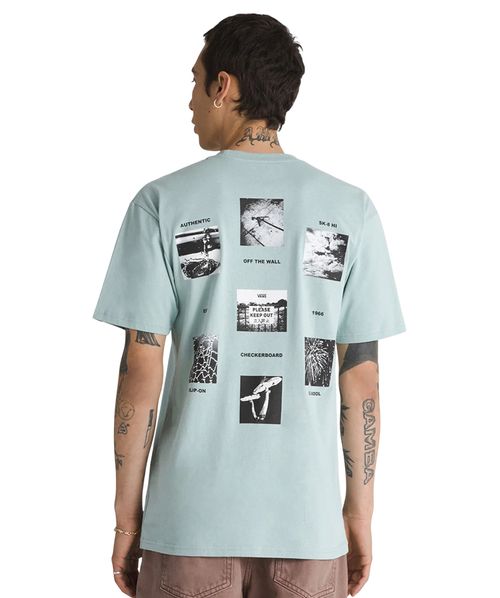 Camiseta Vans Bonzalez SS Gray Mist