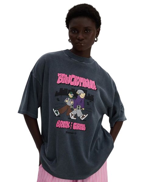 Camiseta Baw New Over Break The Circle Preto