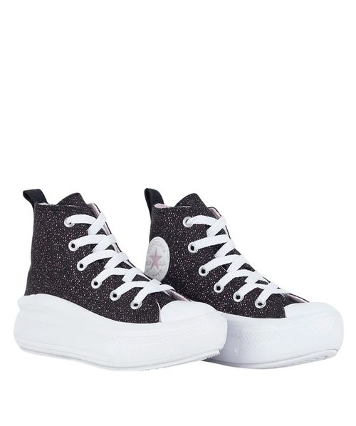 Tênis Converse Chuck Taylor All Star Move Material Shine Preto
