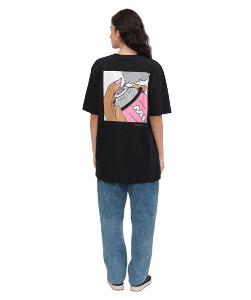 Camiseta Regular Baw Street Girls Preto