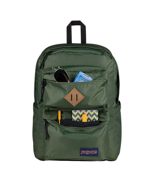 Mochila Jansport Double Break Cargo Green