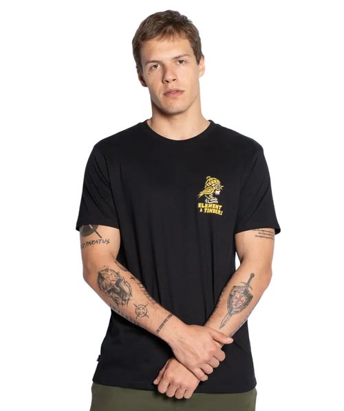 Camiseta Element Birds Eye Preto