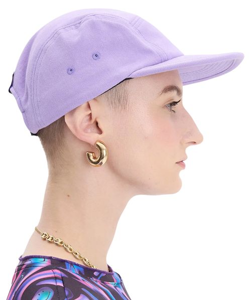 Boné Five Panel Baw x Smiley Lilás