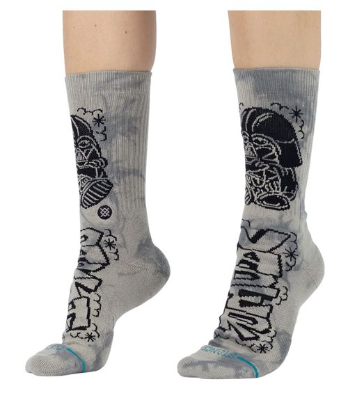 Meia Stance x Star Wars Dj Darth Crew Black