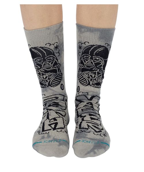 Meia Stance x Star Wars Dj Darth Crew Black