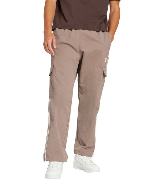 Calça Cargo Adidas Adicolor Classics 3-Stripes Trace Brown
