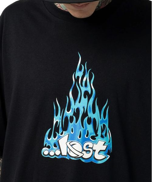 Camiseta Lost Randall Preto