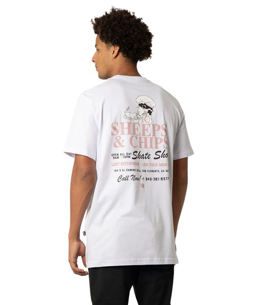 Camiseta Lost Sheeps And Chips Branco