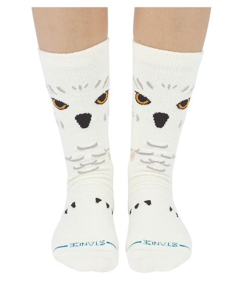 Meia Stance x Harry Potter Hedwig Crew Canvas