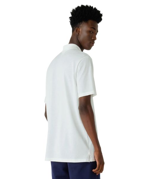 Polo Fila Basic Letter Pima Branco