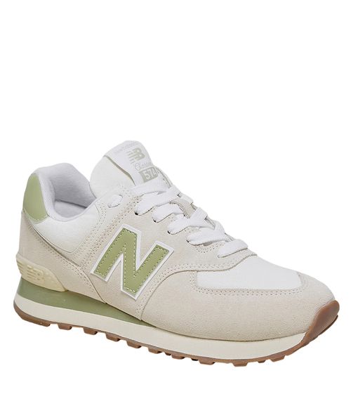 Tênis New Balance 574v2 Bege Verde