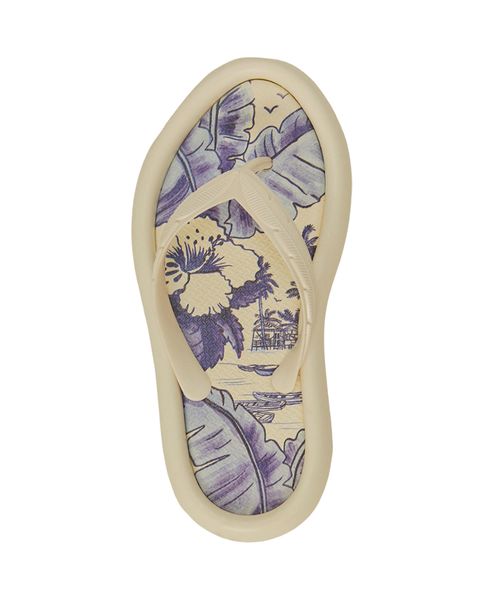 Chinelo Farm Canoa Estampado Off White