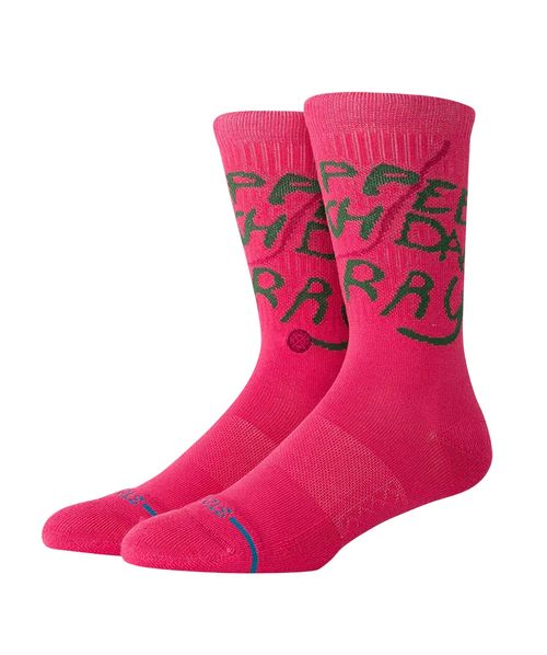 Meia Stance x Harry Potter Happe Crew Pink