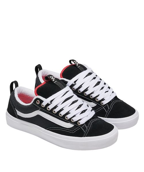 Tênis Vans Skate Old Skool 36+ Black White